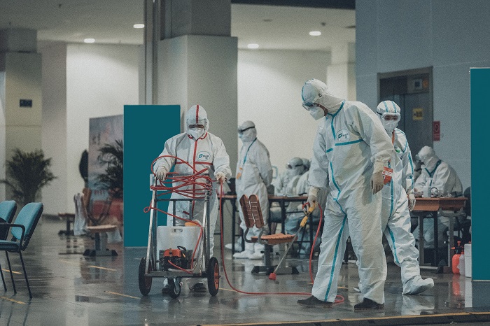 Désinfection spécial Coronavirus Centre Commercial