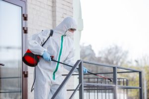 désinfection bases vie de chantier ​