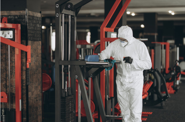 Désinfection salle de sport