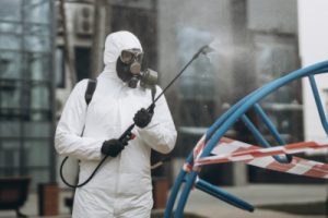désinfection d’urgence