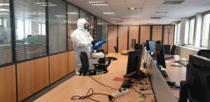 Désinfection bureau