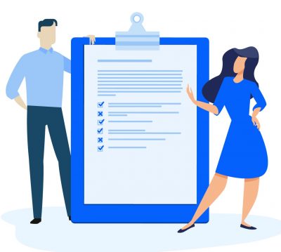 Set of people concept illustrations. Vector illustrations of shopping, key account, time management, survey .